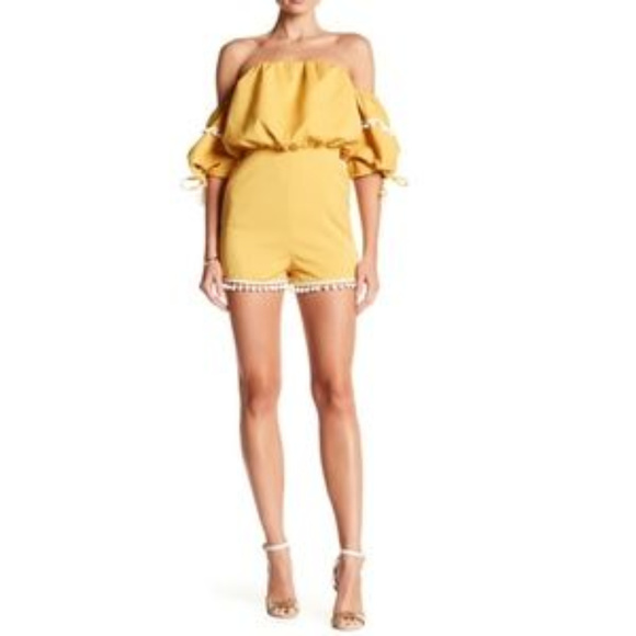 Tea & Cup Pompom Romper - Picture 3 of 7